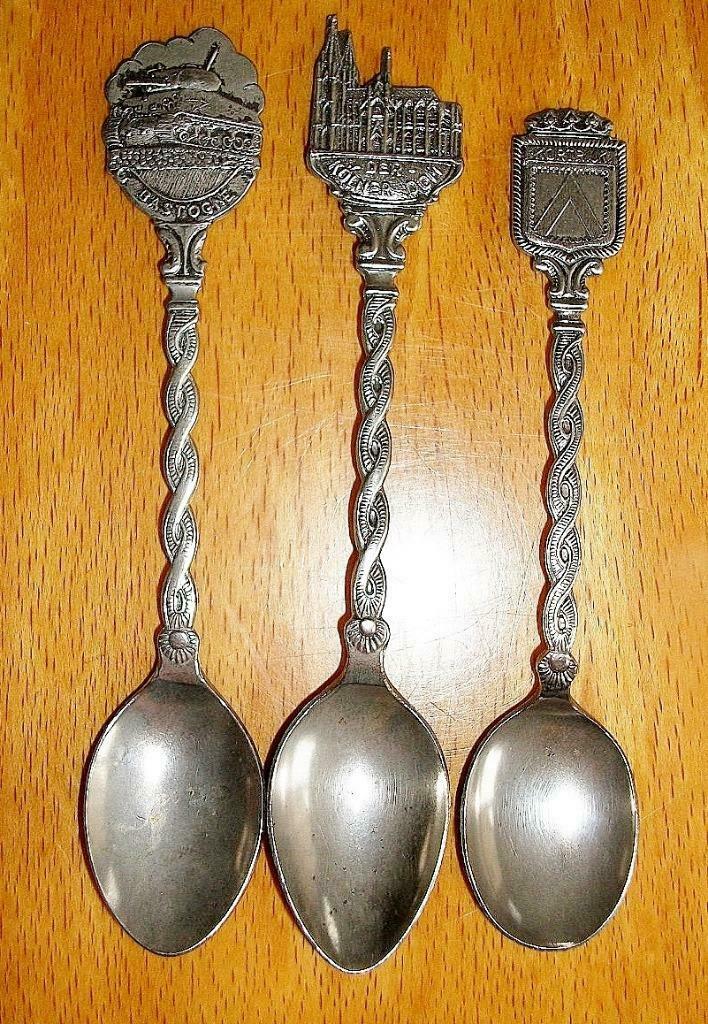 Te koop: 6 Koffielepels voor verzamelaars., Ophalen, Gebruikt, Overige materialen, Bestek