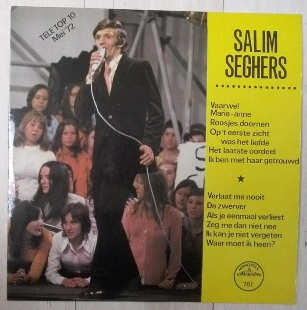 LP's Salim Seghers, Cd's en Dvd's, Ophalen of Verzenden