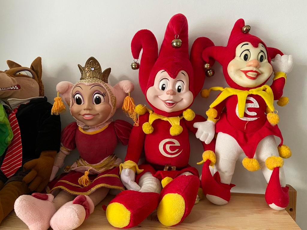 Vintage & recentere knuffels Efteling: pardoes pardijn ea, Verzamelen, Efteling, Ophalen, Zo goed als nieuw