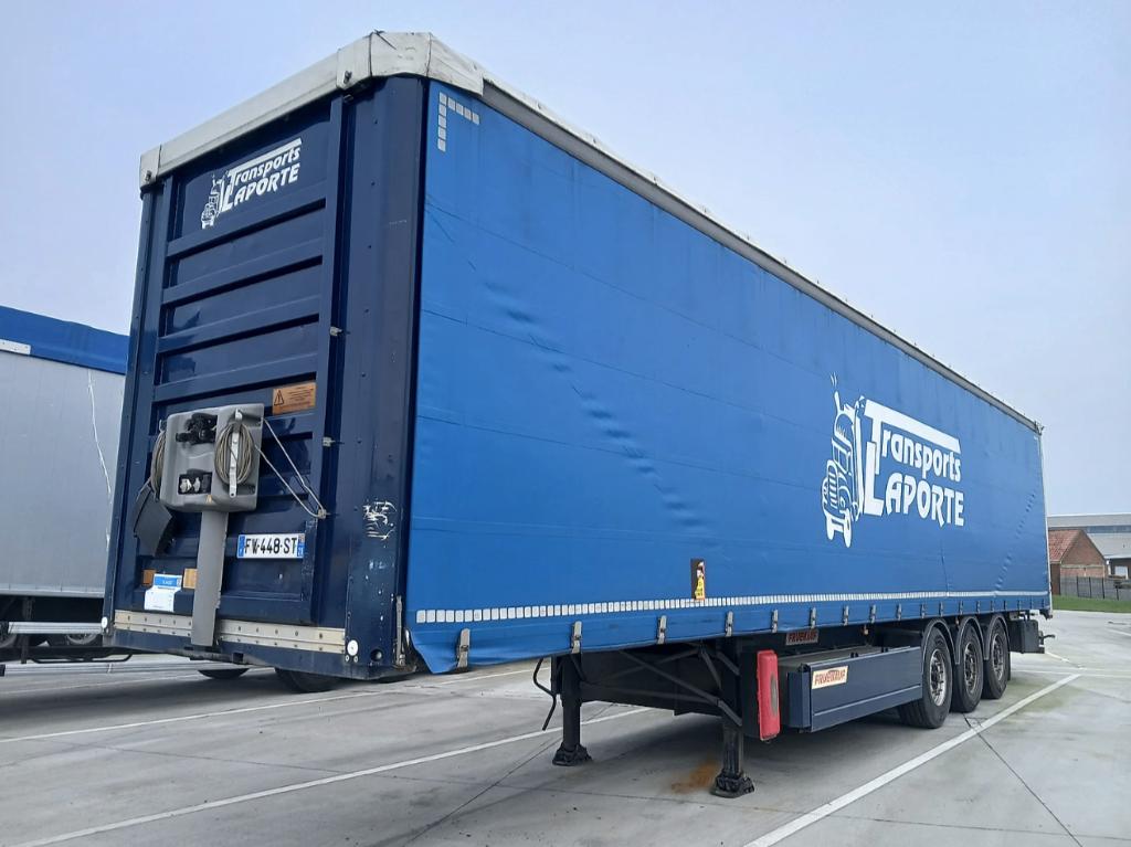 LEASING schuifzeil oplegger baché, Auto's, Bedrijf, DAF, Te koop, BTW verrekenbaar