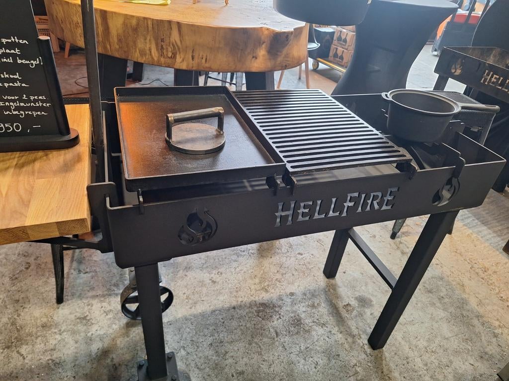 Hellfire bbq Nieuw, Tuin en Terras, Ophalen