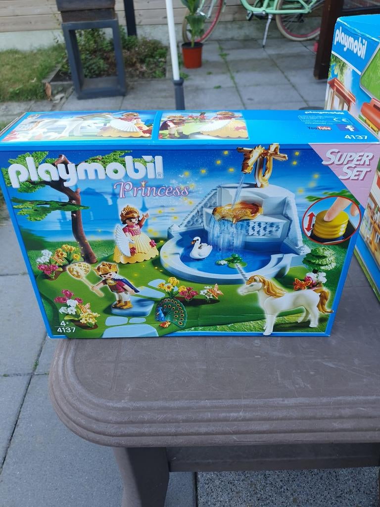 Ongeopend! Set prinsessen, eenhoorn met echte fontein, Kinderen en Baby's, Speelgoed | Playmobil, Ophalen