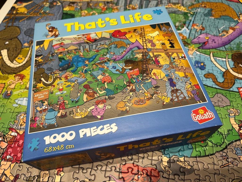Puzzel That’s Life 1000 stukjes, Enlèvement ou Envoi, 500 à 1500 pièces, Comme neuf, Puzzle