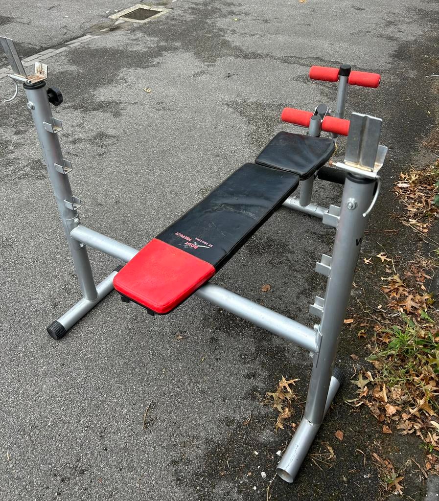 Bench press, Ophalen, Gebruikt, Benen, Fitnessbank