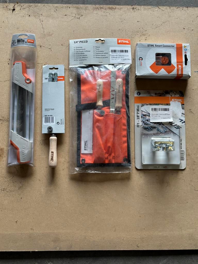 Lot affûtage stihl neuf, Tuin en Terras, Hand-tuingereedschap, Ophalen, Stihl