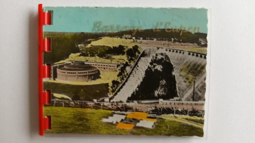 carnet spiralé de photos du barrage d'Eupen 1960 parfait, Enlèvement ou Envoi