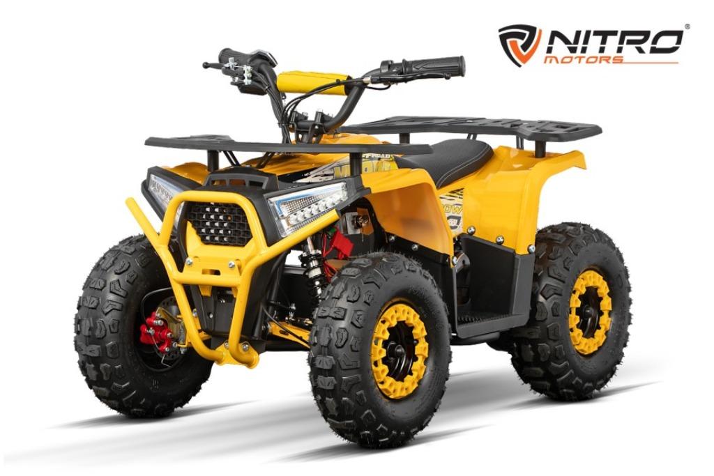 Elektrische kinderquads miniquad atv of elektrisch 4wieler, 49 cc, 11 kW of minder, 1 cilinder
