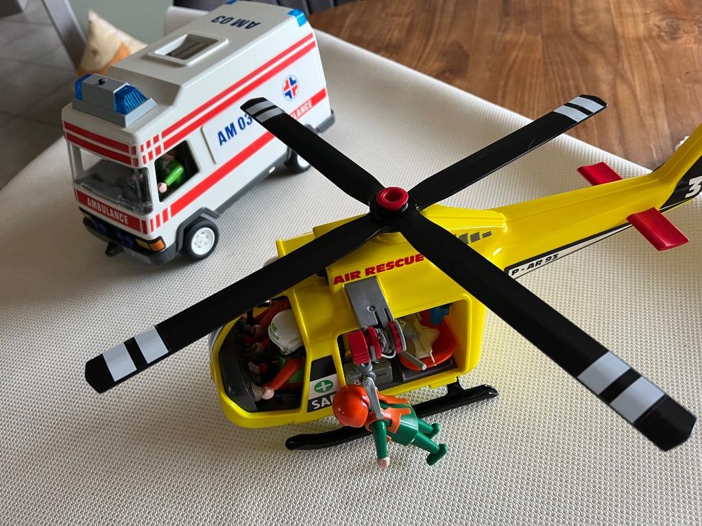 playmobil rescue set, Ophalen, Gebruikt