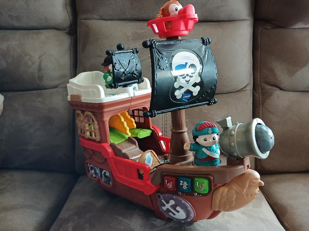 VTech Piratenboot, Ophalen of Verzenden, Gebruikt, 2 tot 4 jaar