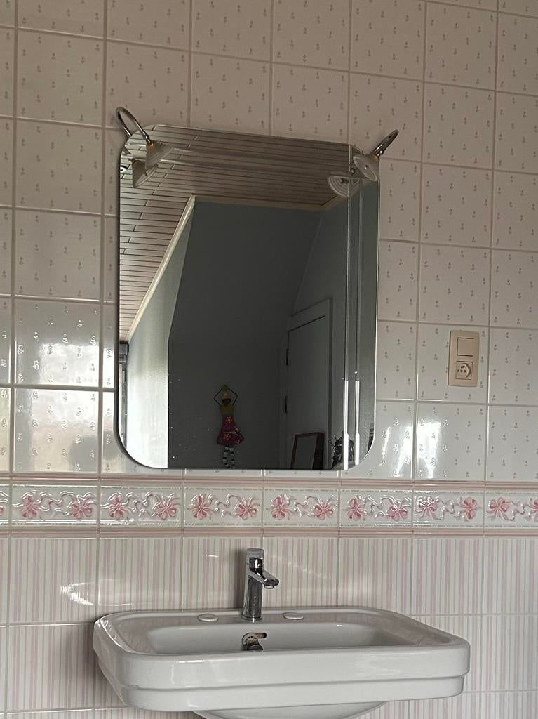 Miroir salle de bain, Maison & Meubles, Salle de bain | Meubles de Salle de bain, Utilisé, Autres types, Enlèvement