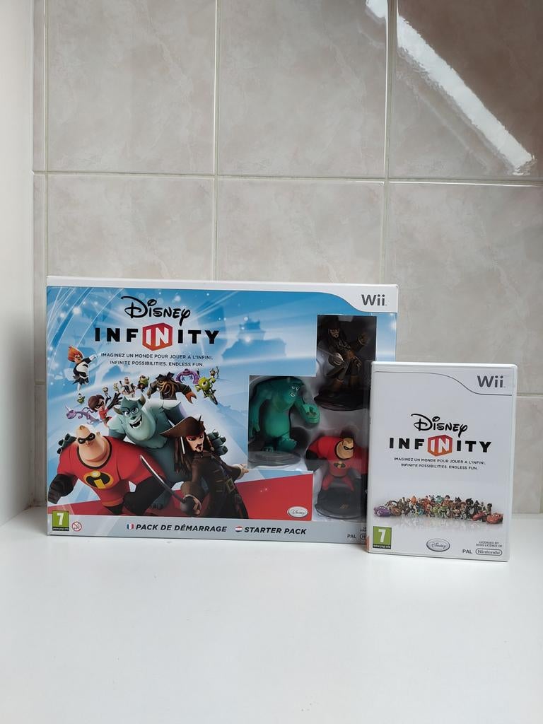 Wii Infinity Disney Starter Packet + Spel cd, Games en Spelcomputers, Ophalen of Verzenden