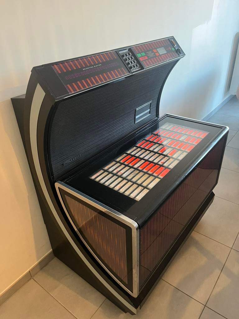 Jukebox seeburg, Collections, Machines | Jukebox, Avec singles, Enlèvement ou Envoi, Comme neuf, 1970 à nos jours