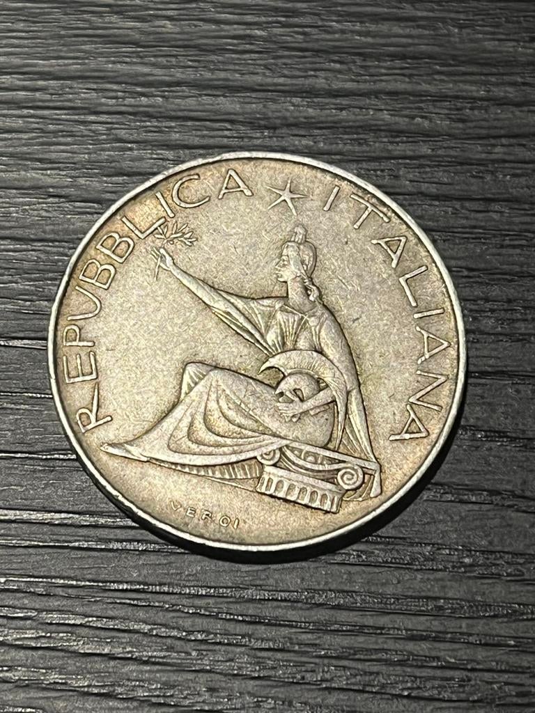 Zilver – Italiaanse 500 Lire munt 1961 (Caravelle), Enlèvement ou Envoi, Italie, Monnaie en vrac, Argent