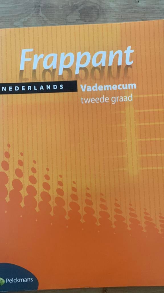 Frappant Nederlands 2e graad Vademecum, Ophalen of Verzenden, Zo goed als nieuw, Nederlands
