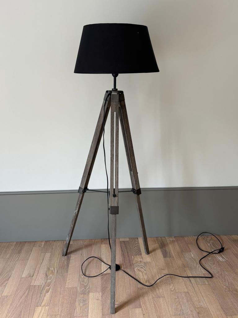 lampadaire - décoratif, Enlèvement, Comme neuf, Bois, 75 cm ou plus