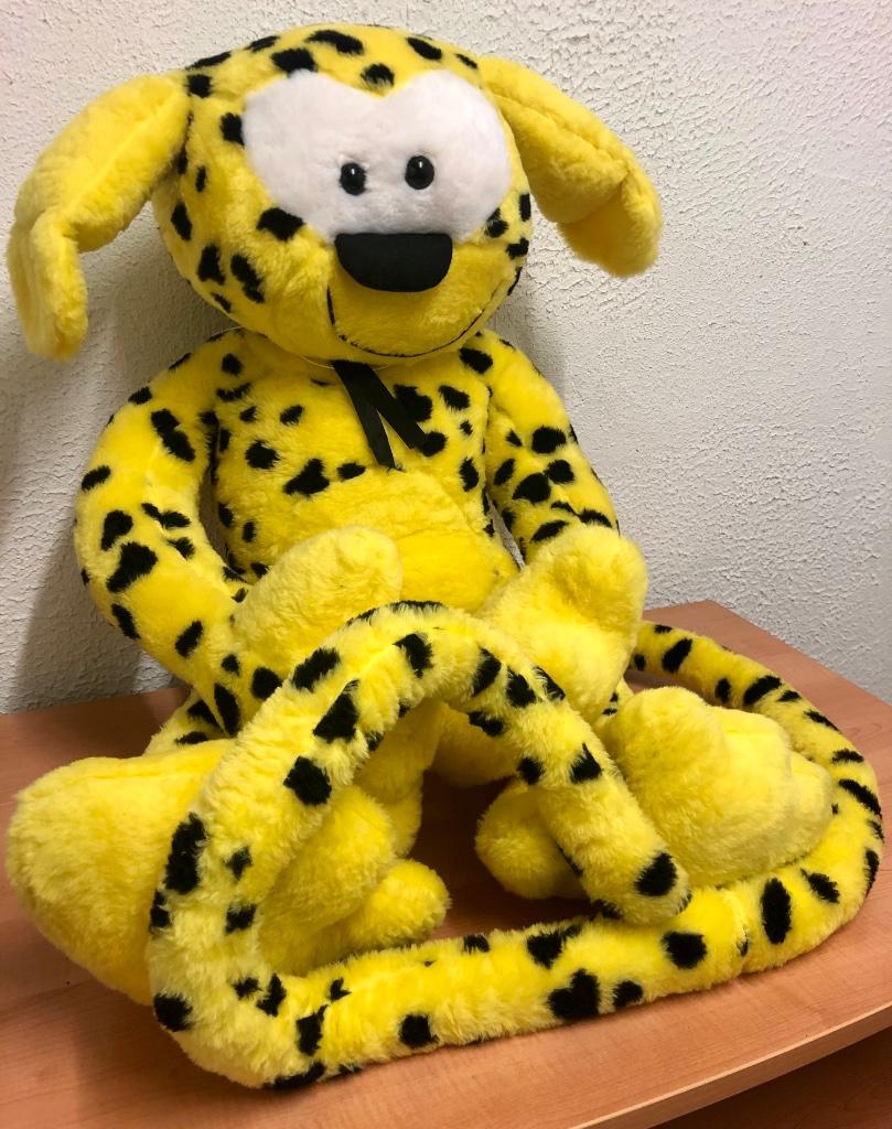 Prachtige grote vintage knuffel Marsupilami, Ophalen of Verzenden