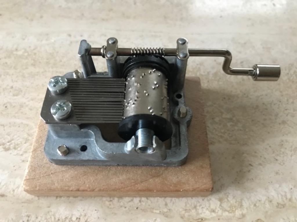 Nieuw muziekdoos mechaniekje "Jingle Bells"  (nr816), Enlèvement ou Envoi, Neuf