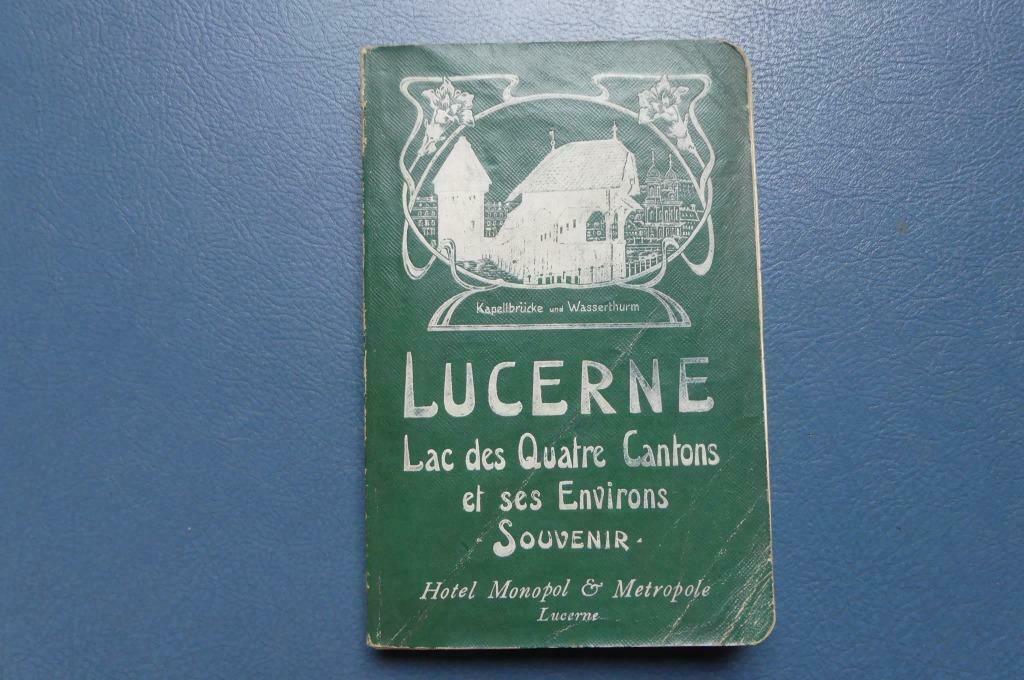 Boek, Lucerne, Lac des Quatre Cantons 1904, Enlèvement ou Envoi