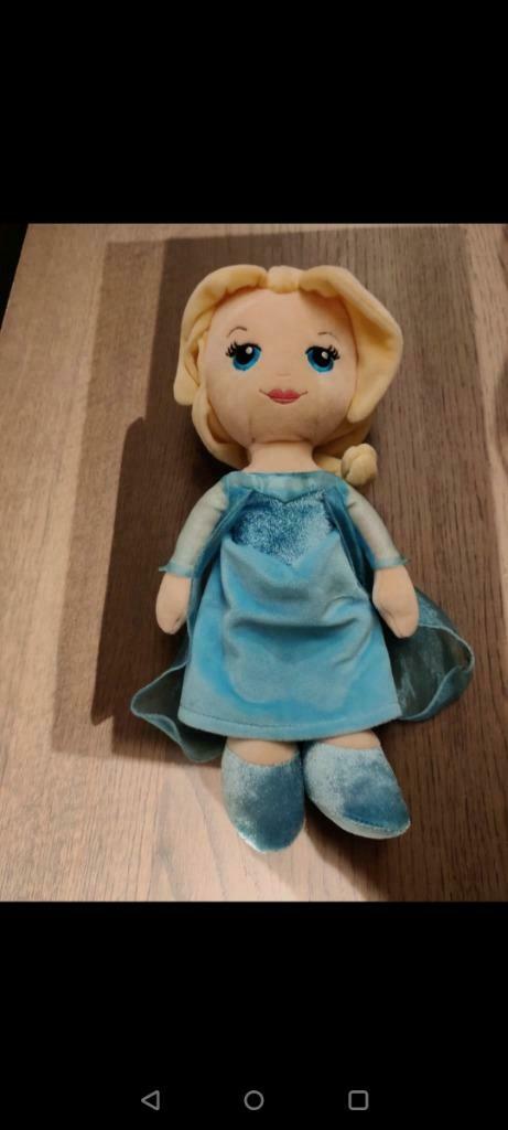 Knuffel frozen, Ophalen of Verzenden, Gebruikt