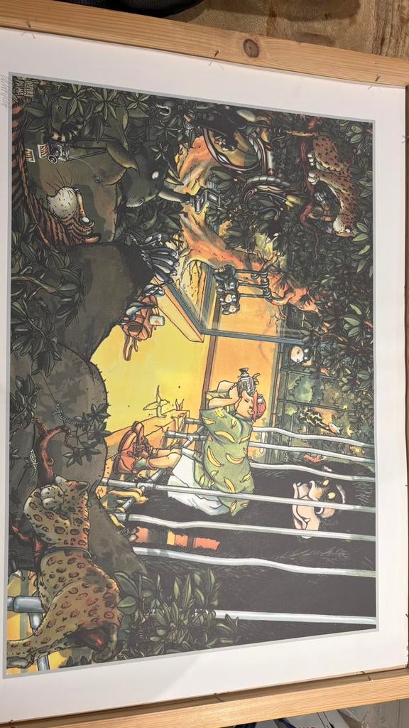 Gesigneerde kunstprint – Chiavi Segrete x Dalla Palma, Ophalen