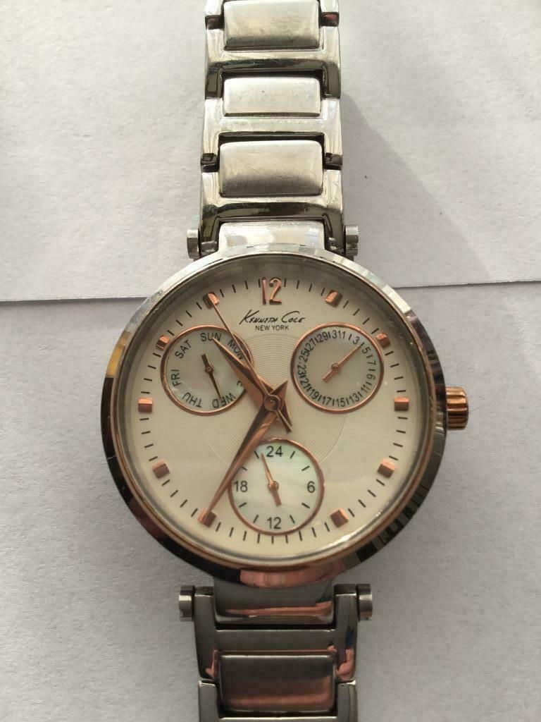 Dames horloge Kenneth Coce, Staal, Staal, Polshorloge, Zo goed als nieuw