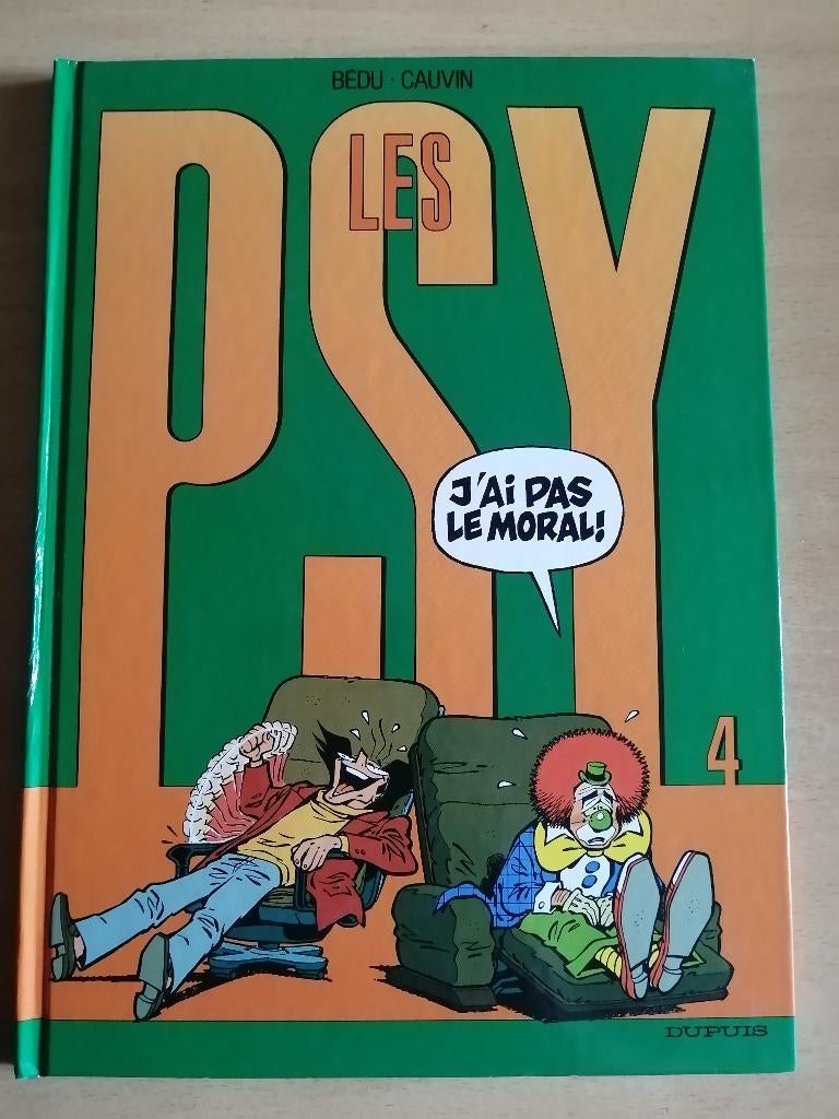 BD Les psy 4. J'ai pas le moral ! de Raoul Cauvin, Enlèvement ou Envoi