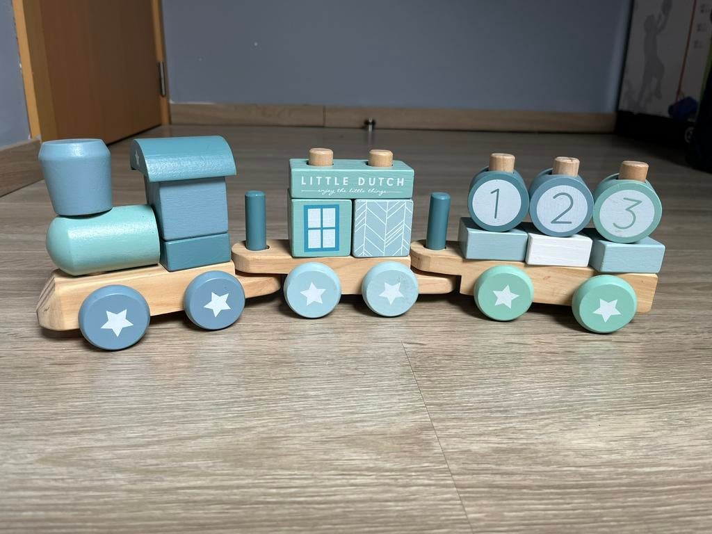 Houten trein little dutch, Kinderen en Baby's, Ophalen