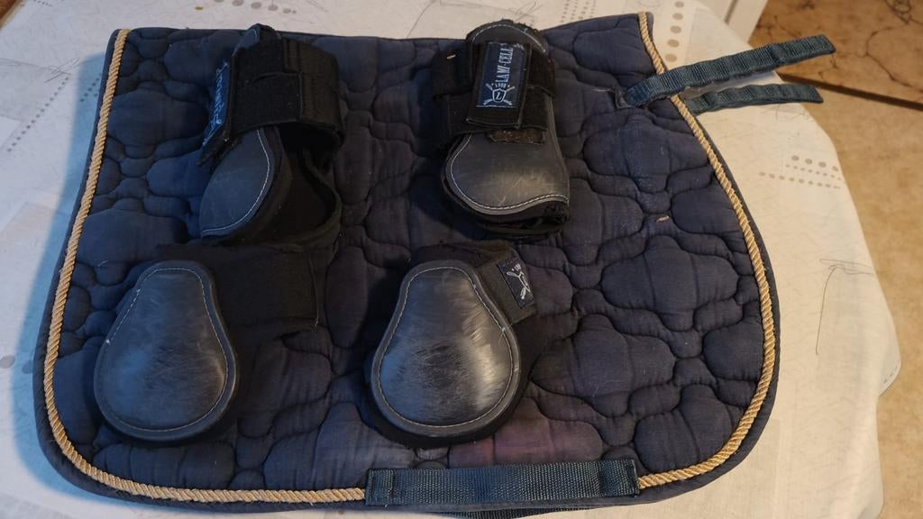 Set onderlegger + peesbescherming, Ophalen