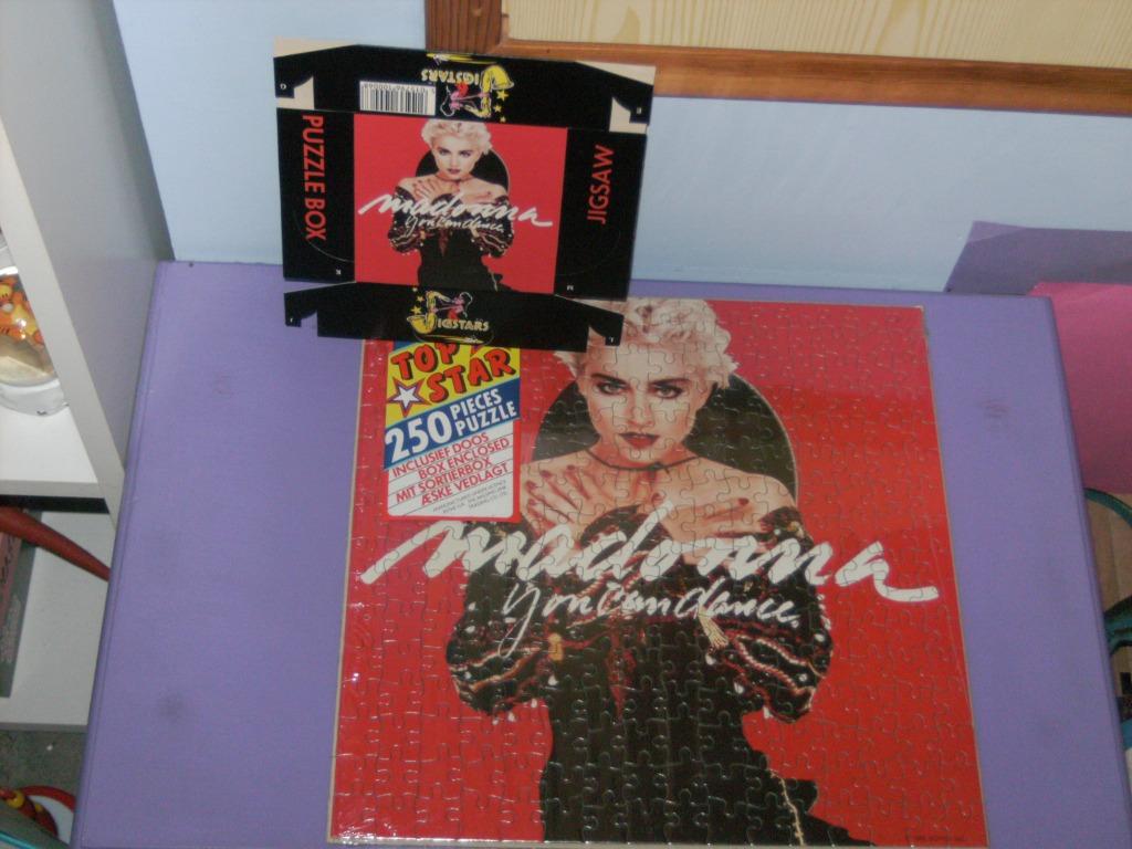 Vintage puzzel van madonna. (1986), Ophalen of Verzenden, Nieuw