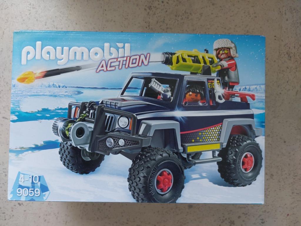 playmobil 9059 sneeuwterreinwagen met ijspiraten, Ophalen of Verzenden, Gebruikt