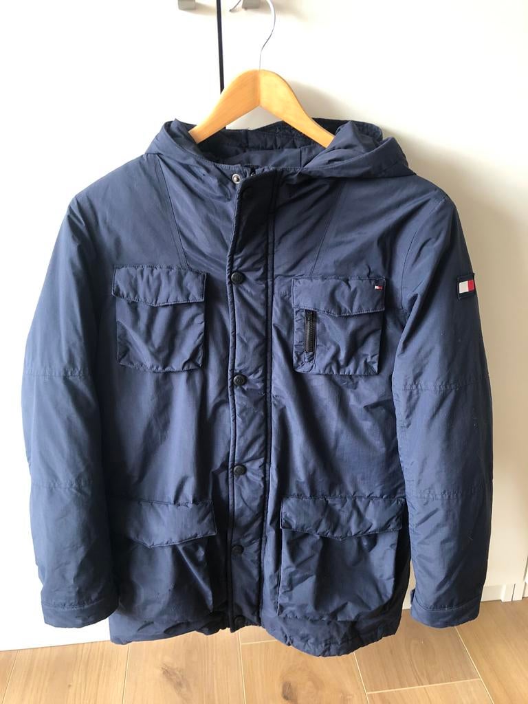 Tommy Hilfiger winterjas - maat 152, Gebruikt, Ophalen of Verzenden, Tommy Hilfiger, Jongen