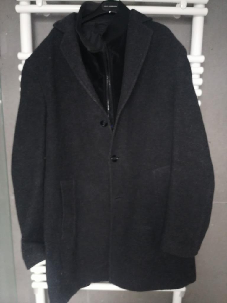 pardessus vest maat 48 wol & cashmere  gevoerd, Kleding | Heren, Ophalen of Verzenden, Zo goed als nieuw, Maat 48/50 (M), Grijs