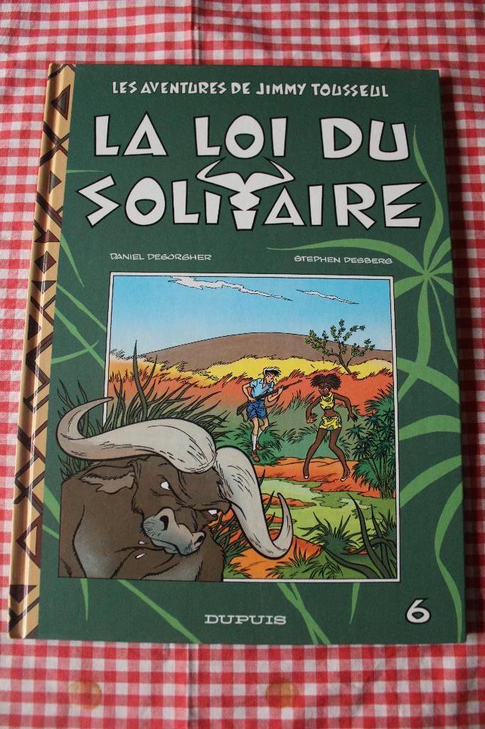 Jimmy Tousseul - La loi du solitaire - T6 - EO - 1993  TBE, Livres, BD, Enlèvement ou Envoi, Une BD, Desberg - Desorgher, Utilisé