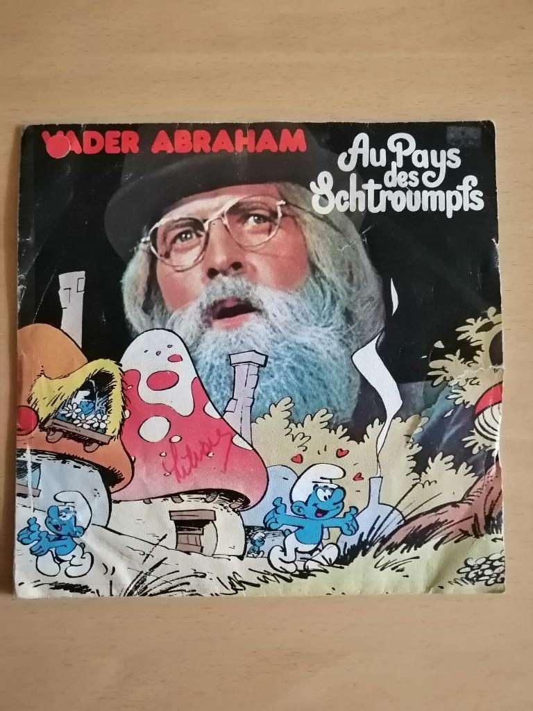 Vinyle 45 Tours Vader Abraham – Au Pays Des Schtroumpfs 1978, Enlèvement ou Envoi