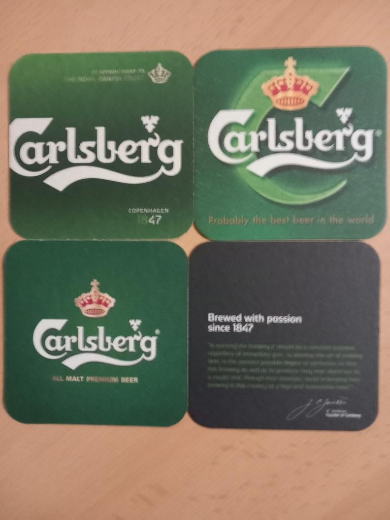 Sous-bocks Carlsberg (152), Enlèvement ou Envoi, Comme neuf