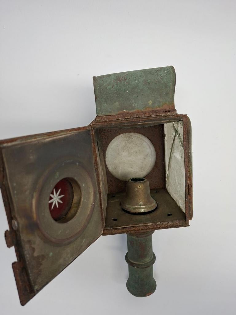 Lamp voor koets, Ophalen