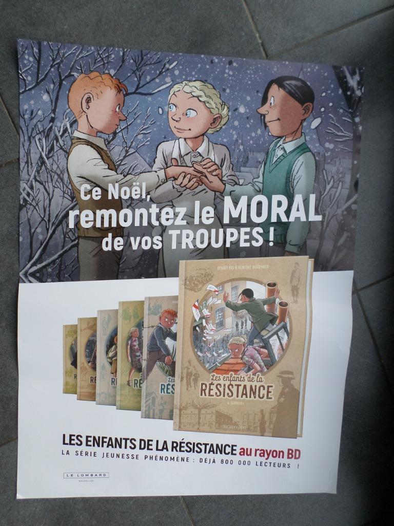 Les enfants de la Résistance - affiche - 2020, Enlèvement ou Envoi, Rectangulaire vertical, A1 jusqu'à A3, Utilisé