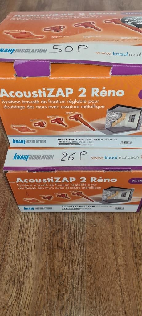 ACOUSTIZAP 75 A 120MM, Enlèvement, Neuf