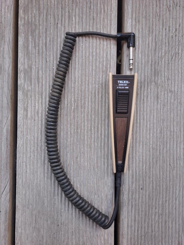 Vintage TELEX 62800-001 1988 Microphone, Enlèvement, Comme neuf