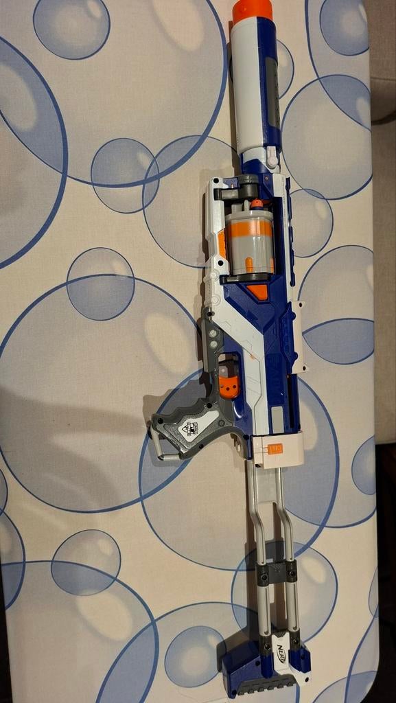 ​Complete Nerf Spectre REV-5 Blaster - Inclusief Opzetstukke, Ophalen, Zo goed als nieuw