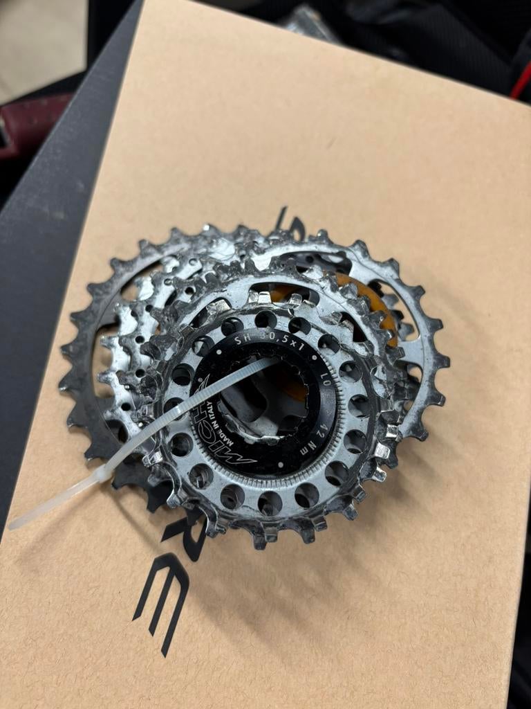 Cassette miche 18-, Fietsen en Brommers, Ophalen, Zo goed als nieuw
