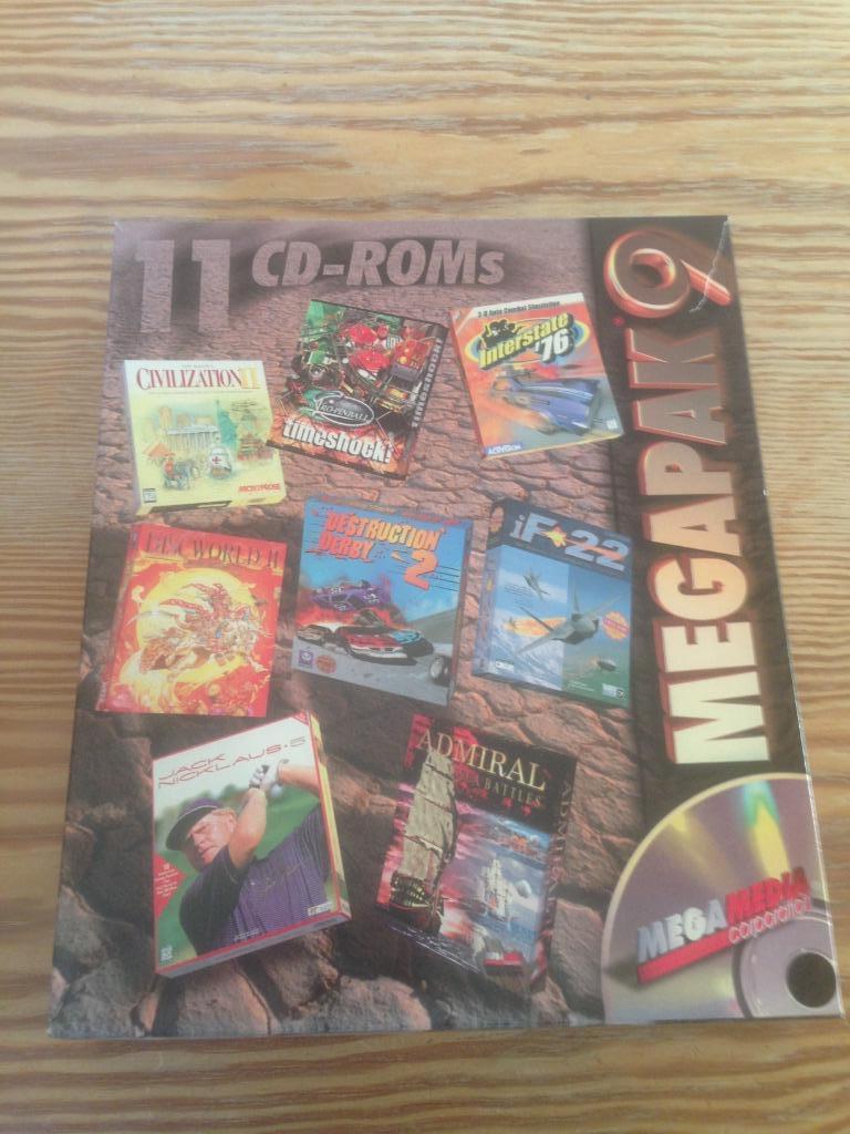 Megapak 9 : 6 retro PC games (Discworld II, ...), Games en Spelcomputers, Verzenden, Gebruikt, Overige genres, Eén computer