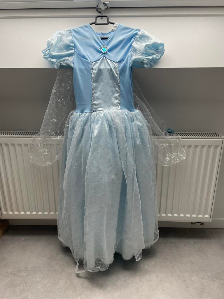 Robe Princesse bleu clair 8 ans - 128cm, Enlèvement, Utilisé