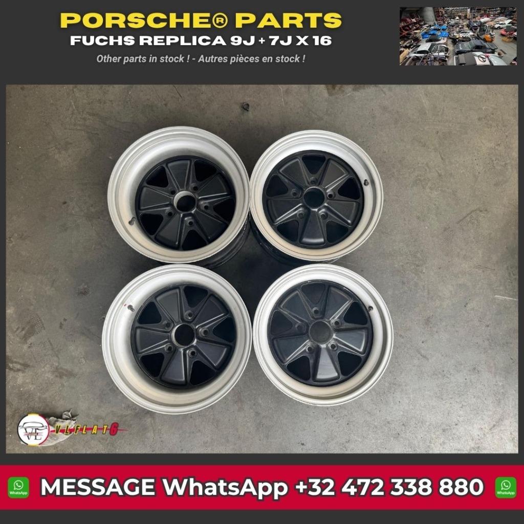 Kit de jantes Fuchs Replica – 7J & 9J x 16, Enlèvement, Utilisé, Porsche