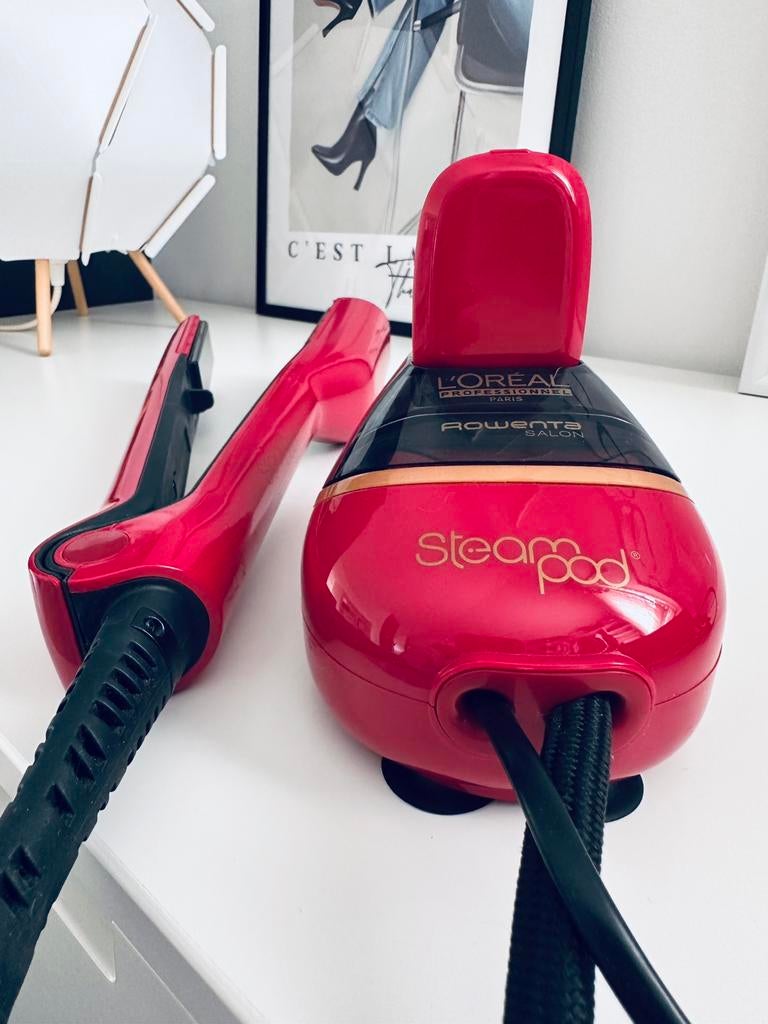 Red Obsessed gelimiteerde editie (Steampod 2.0), Handtassen en Accessoires, Ophalen, Zo goed als nieuw, Krultang of Stijltang