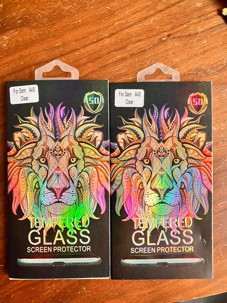 2x Screen protector voor samsung A40, Ophalen of Verzenden, Nieuw, Overige modellen