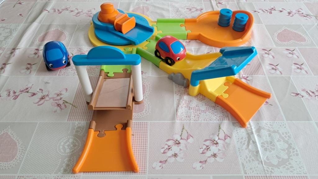 Smoby Vroom Planet Mini Jump +18 maanden, Enfants & Bébés, Jouets | Circuits, Comme neuf, Circuit, Manuelle, Enlèvement ou Envoi