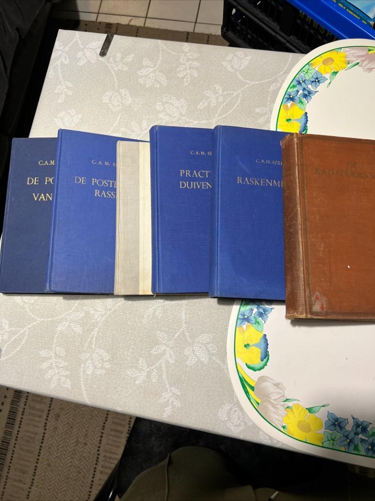 Duivensportboeken C.A.M. Spruijt: Practische Duiventeelt, Ra, Boeken, Ophalen of Verzenden, Gelezen, Vogels, C.A.M. Spruijt