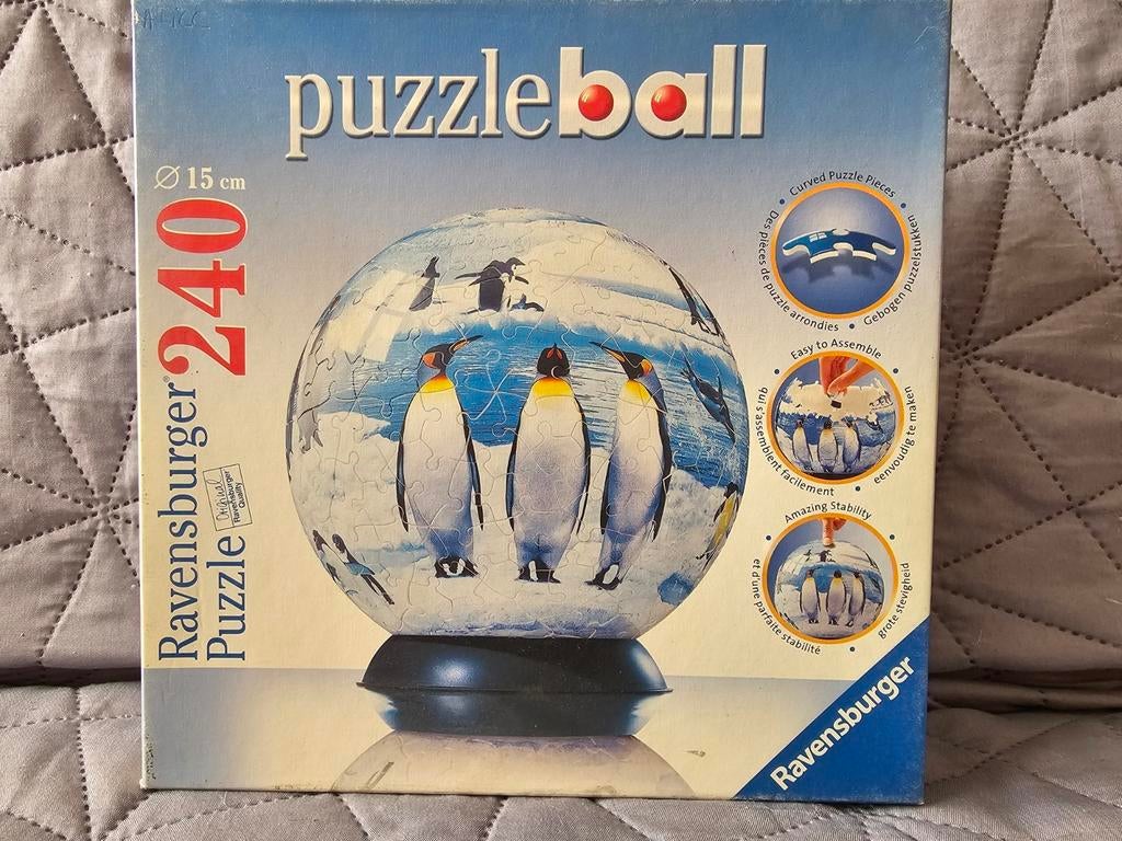 Puzzle boule en plastique 240 pièces, Enlèvement ou Envoi, Comme neuf, Puzzle