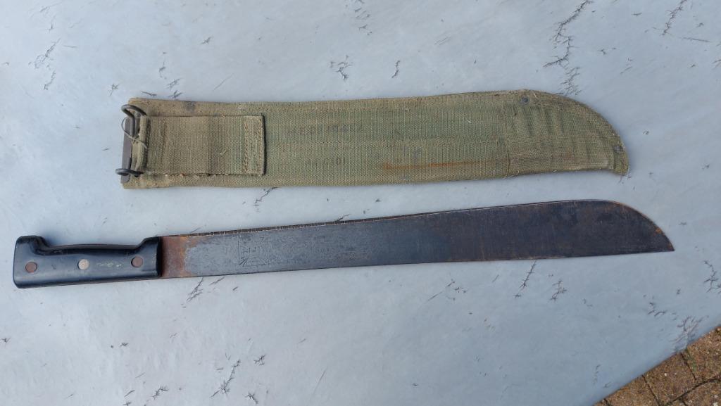Machete Kiffe WWII, Verzamelen, Militaria | Algemeen, Ophalen, Landmacht, Mes of Dolk